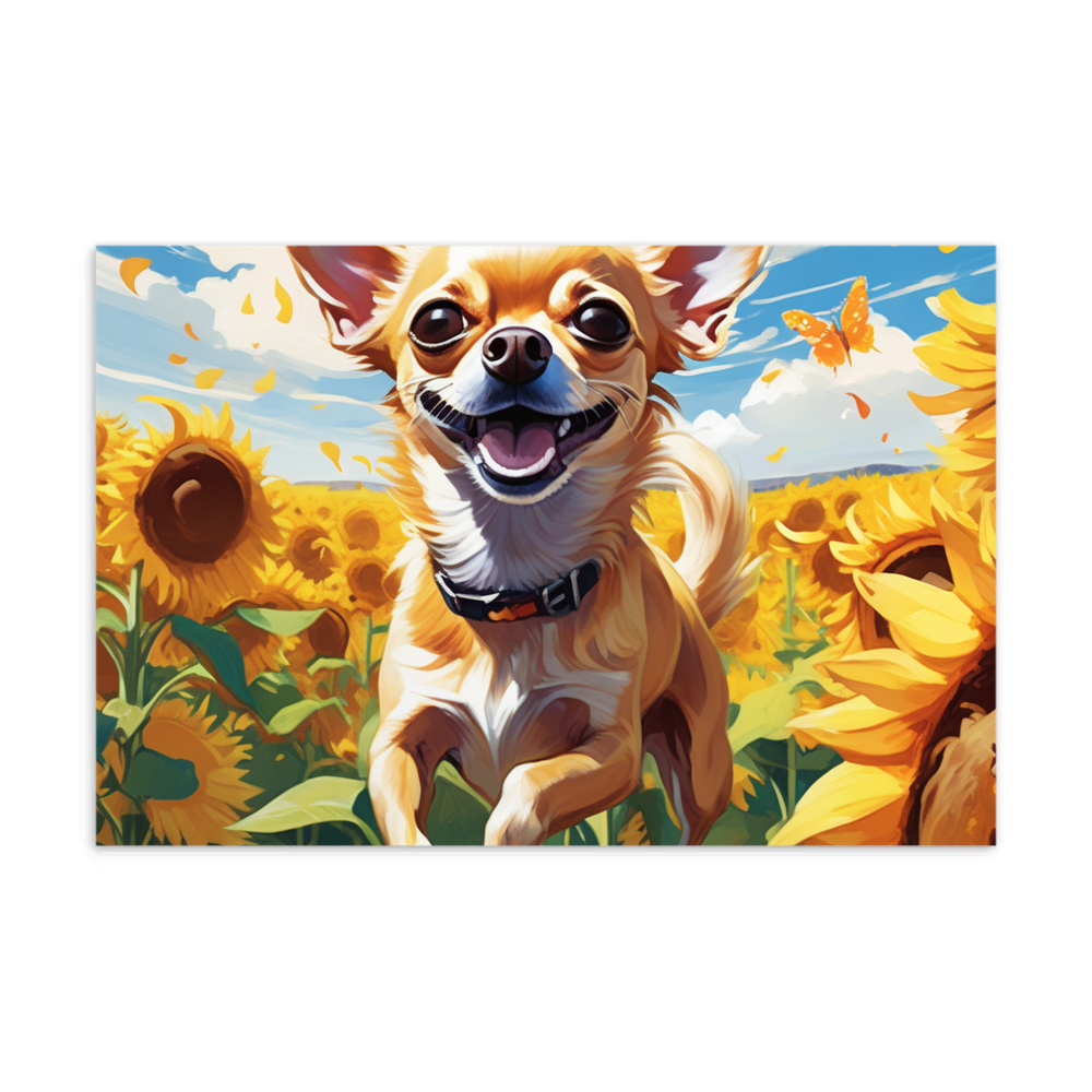 PugMug Custom Chihuahua Postcard