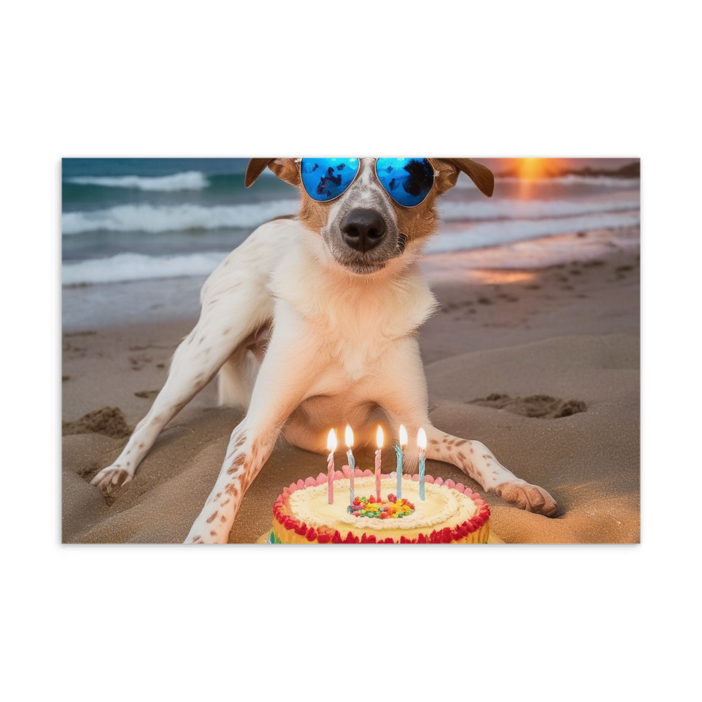 PugMug Custom Hazim Postcard