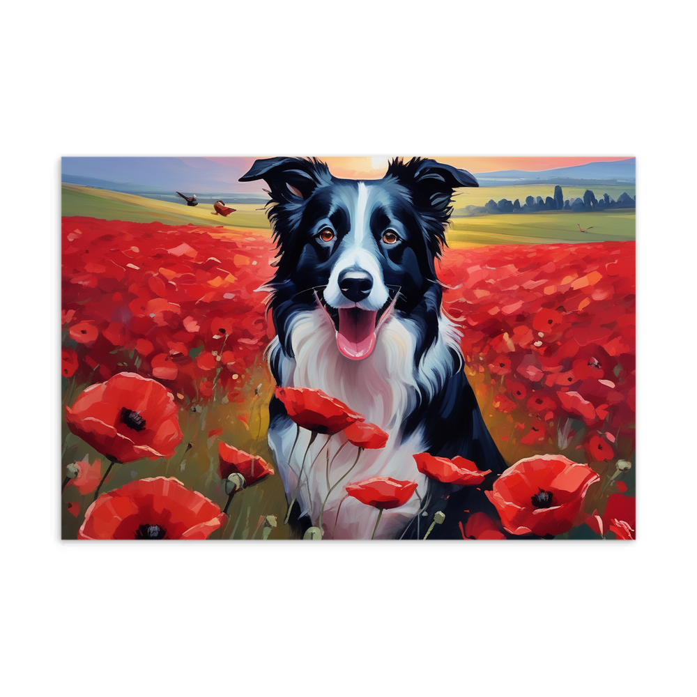 PugMug Custom Border Collie Postcard
