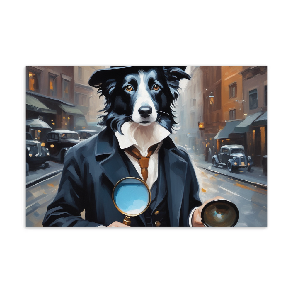 PugMug Custom Border Collie Postcard