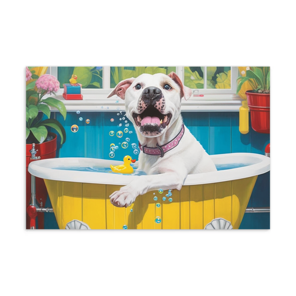 PugMug Custom Melody Postcard