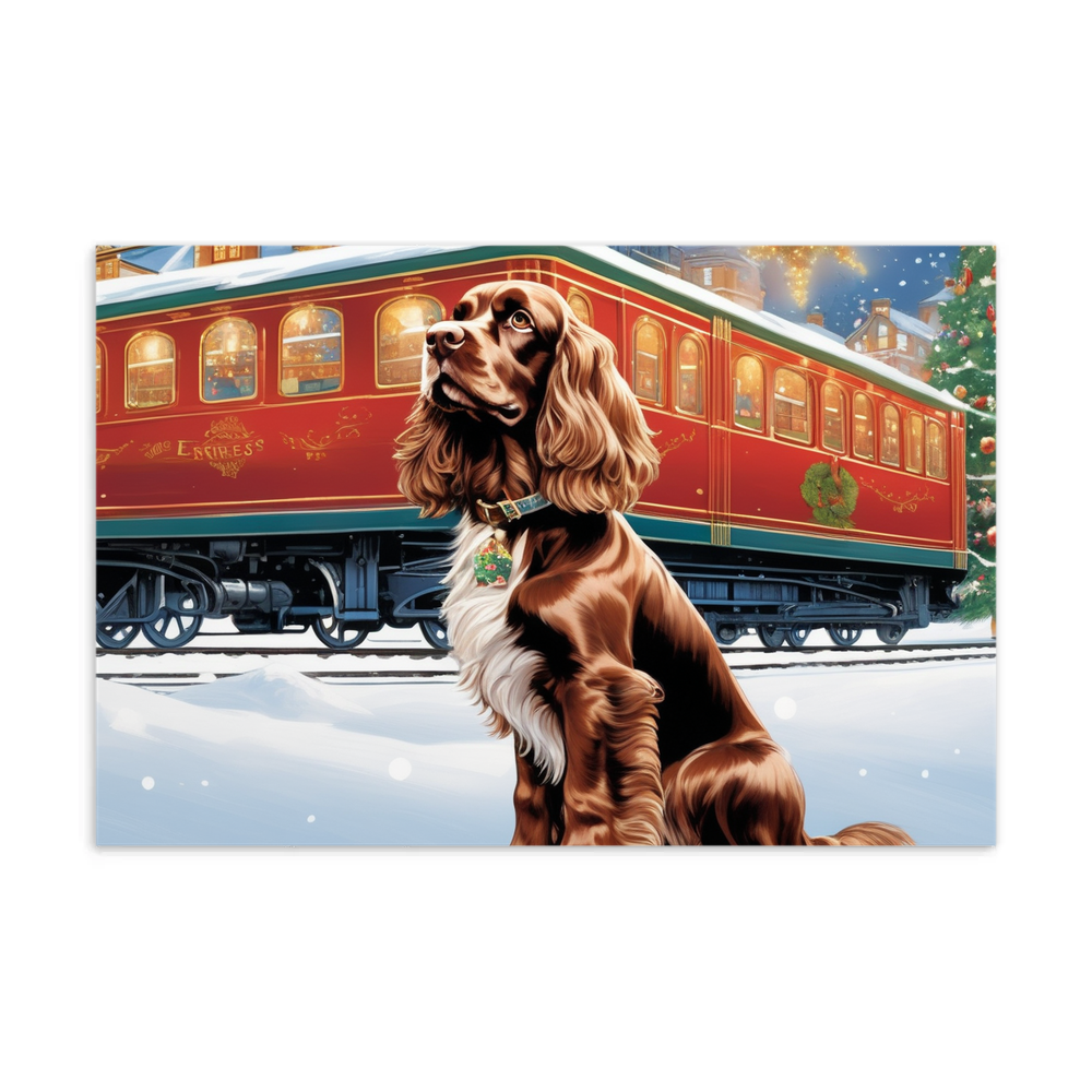 PugMug Custom English Cocker Spaniel Postcard