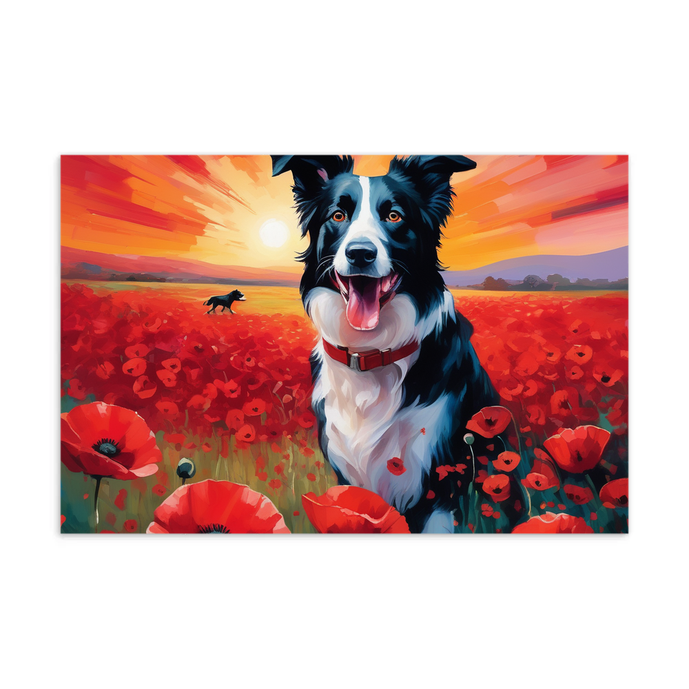 PugMug Custom Border Collie Postcard