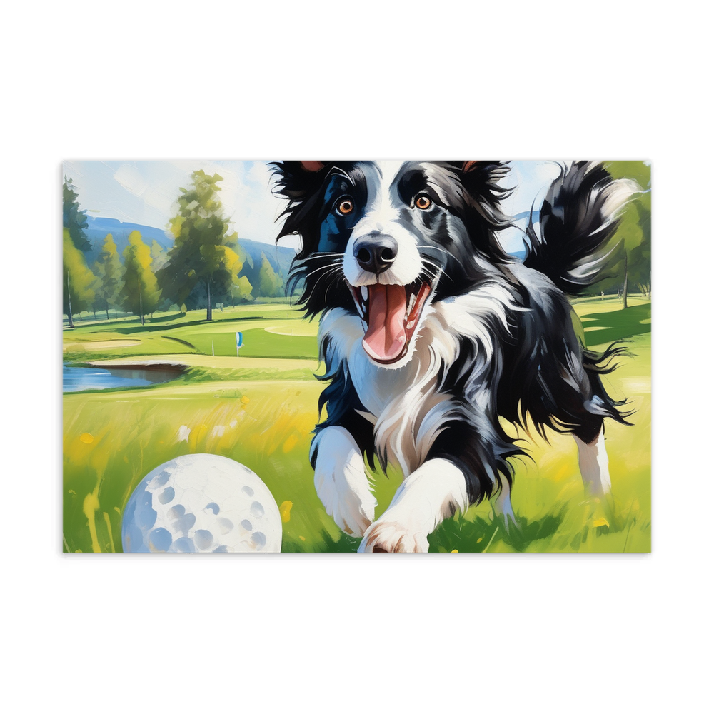 PugMug Custom Border Collie Postcard