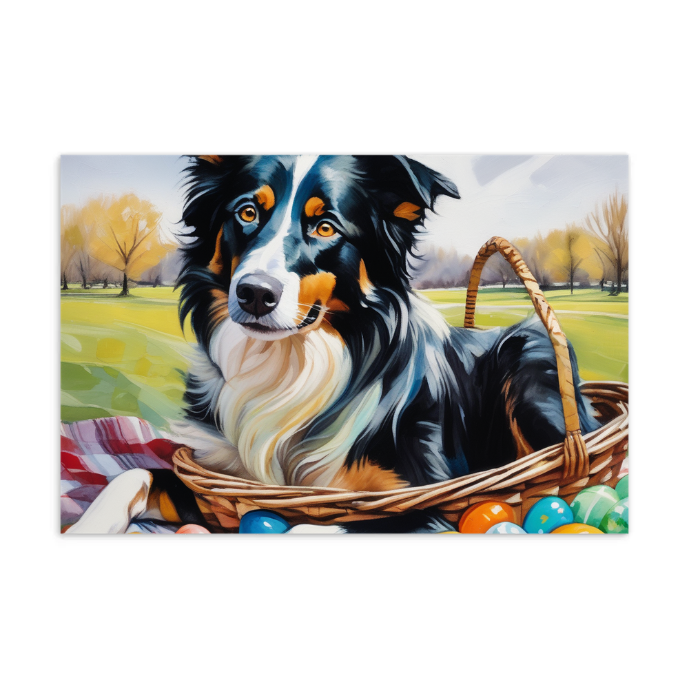 PugMug Custom Border Collie Postcard