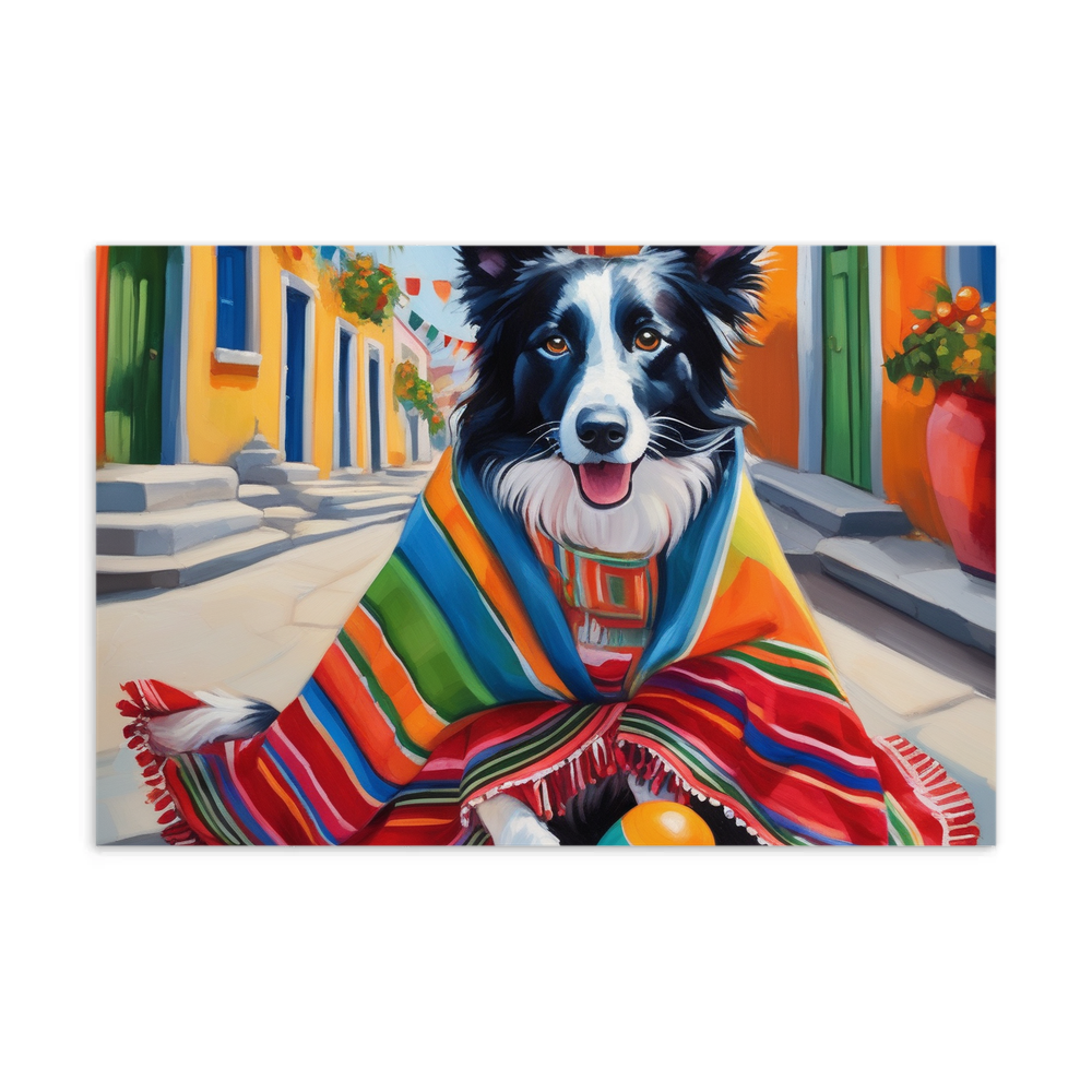 PugMug Custom Border Collie Postcard
