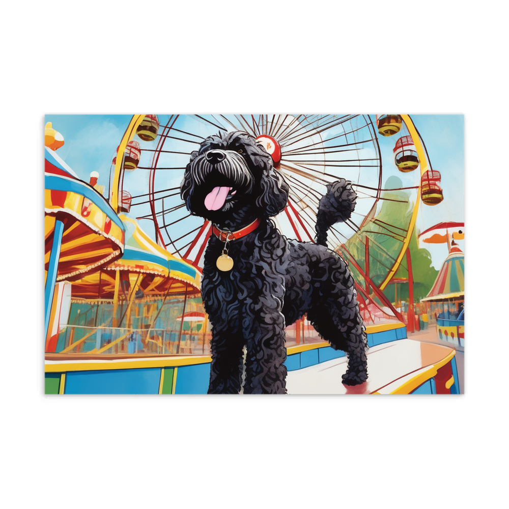 PugMug Custom Portuguese Water Dog Postcard