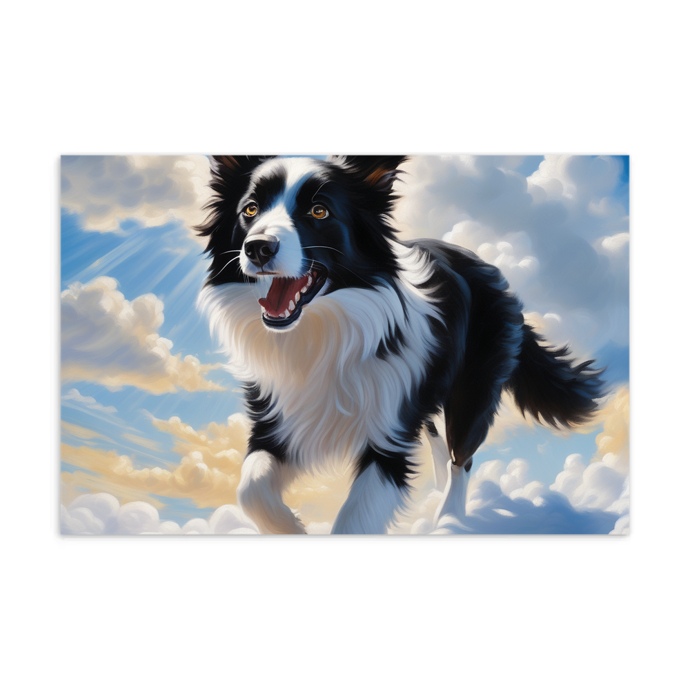 PugMug Custom Border Collie Postcard