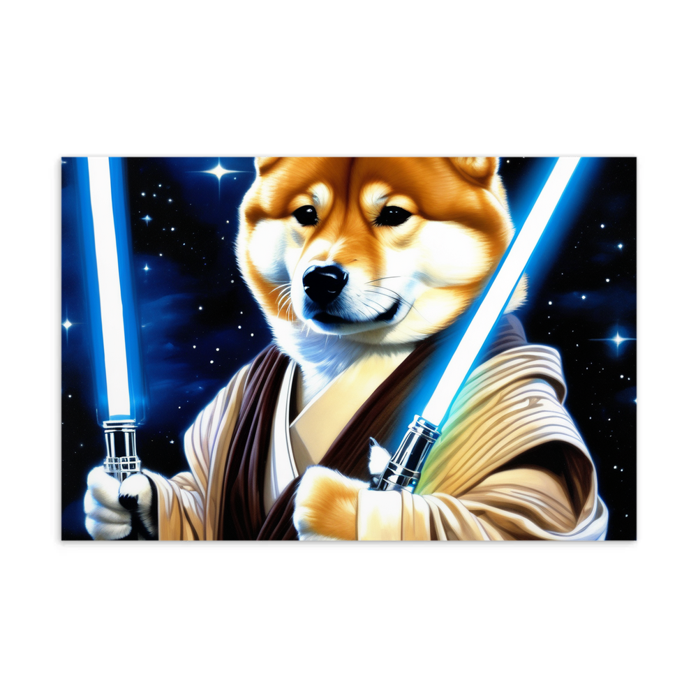 PugMug Custom Shiba Inu Postcard