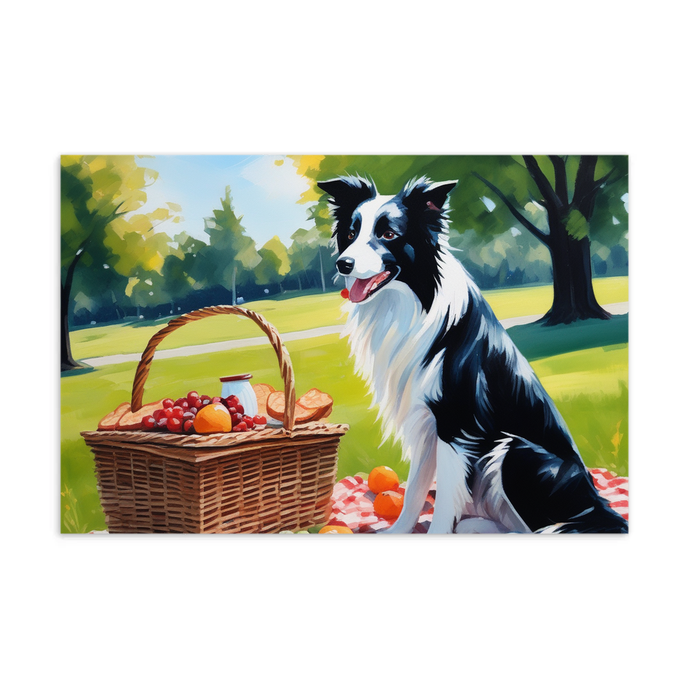 PugMug Custom Border Collie Postcard