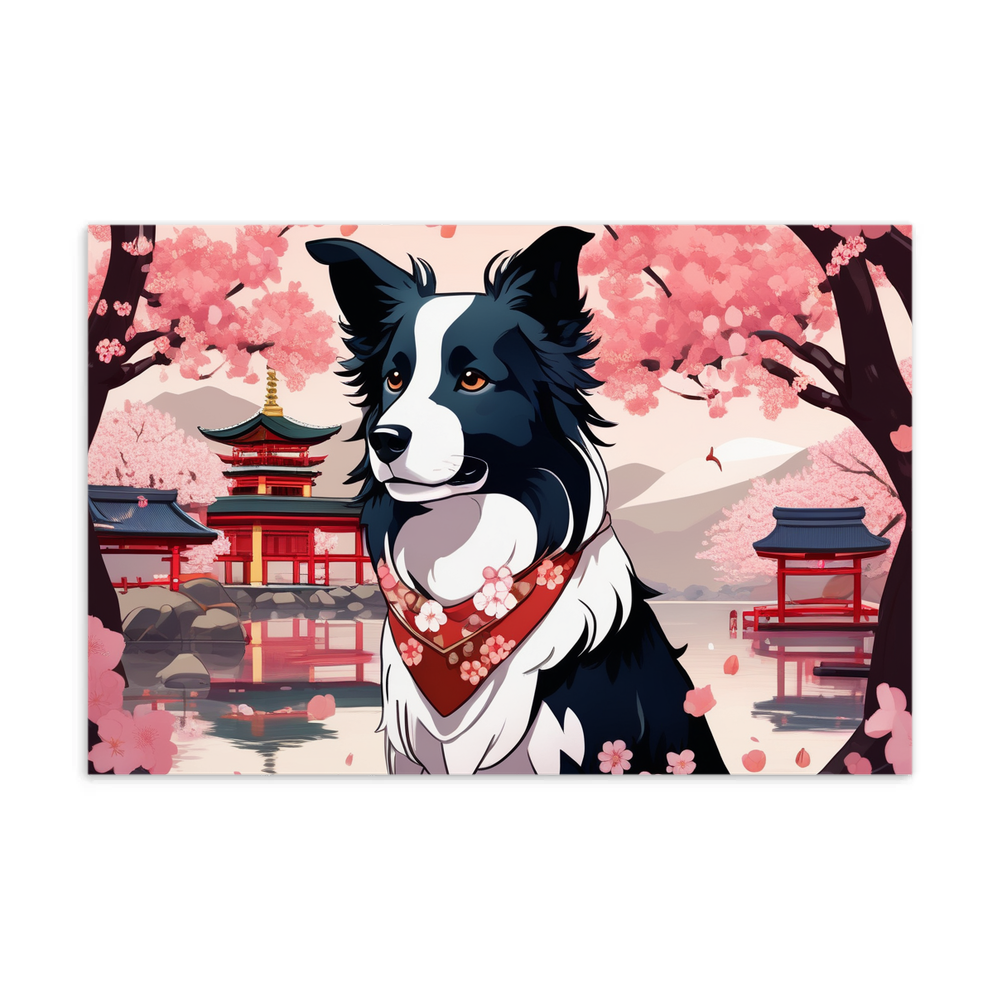 PugMug Custom Border Collie Postcard