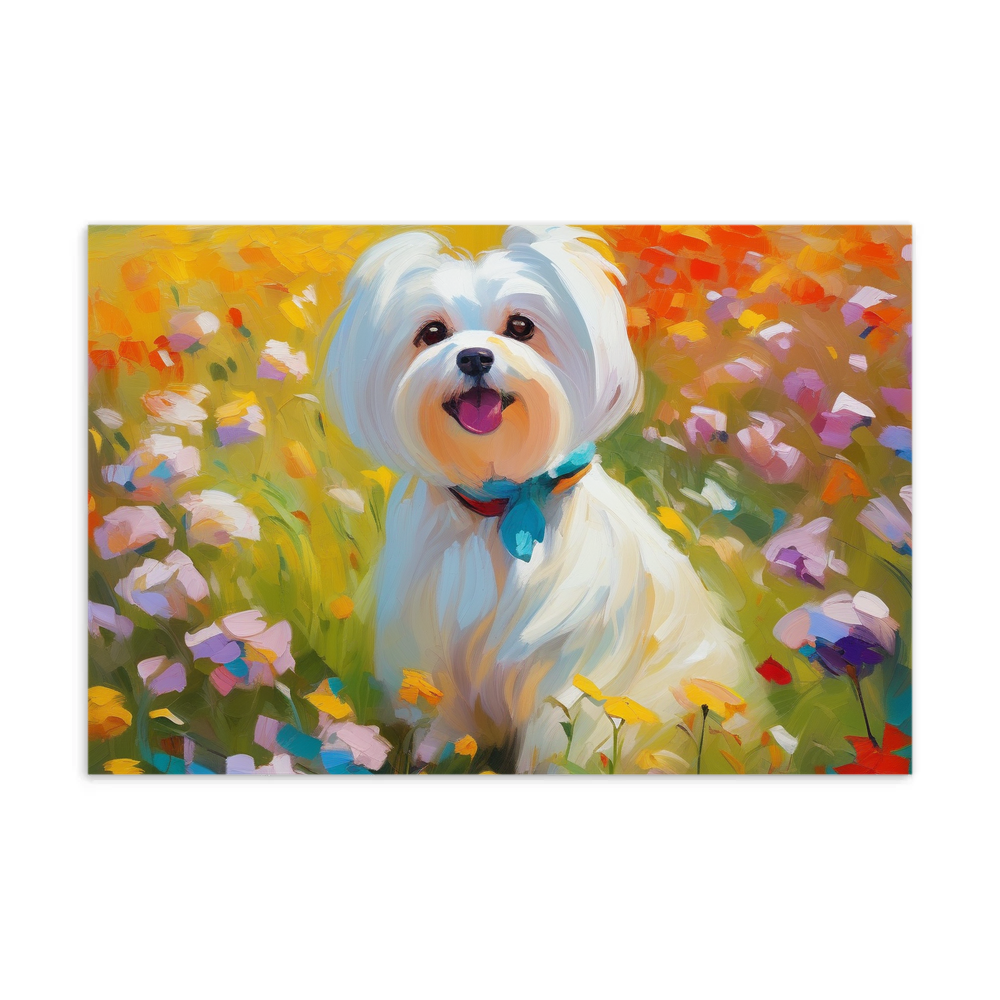 PugMug Custom Maltese Dog Postcard