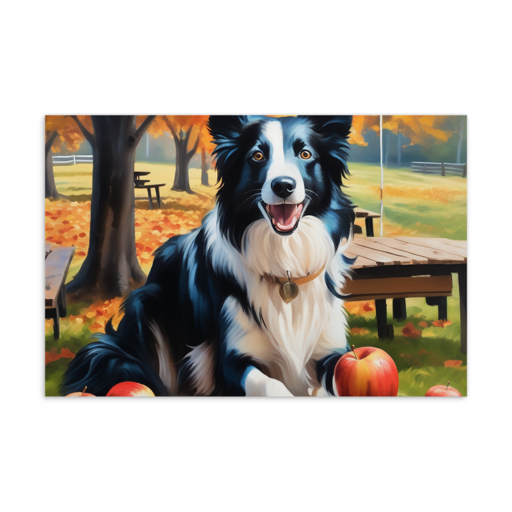 PugMug Custom Border Collie Postcard