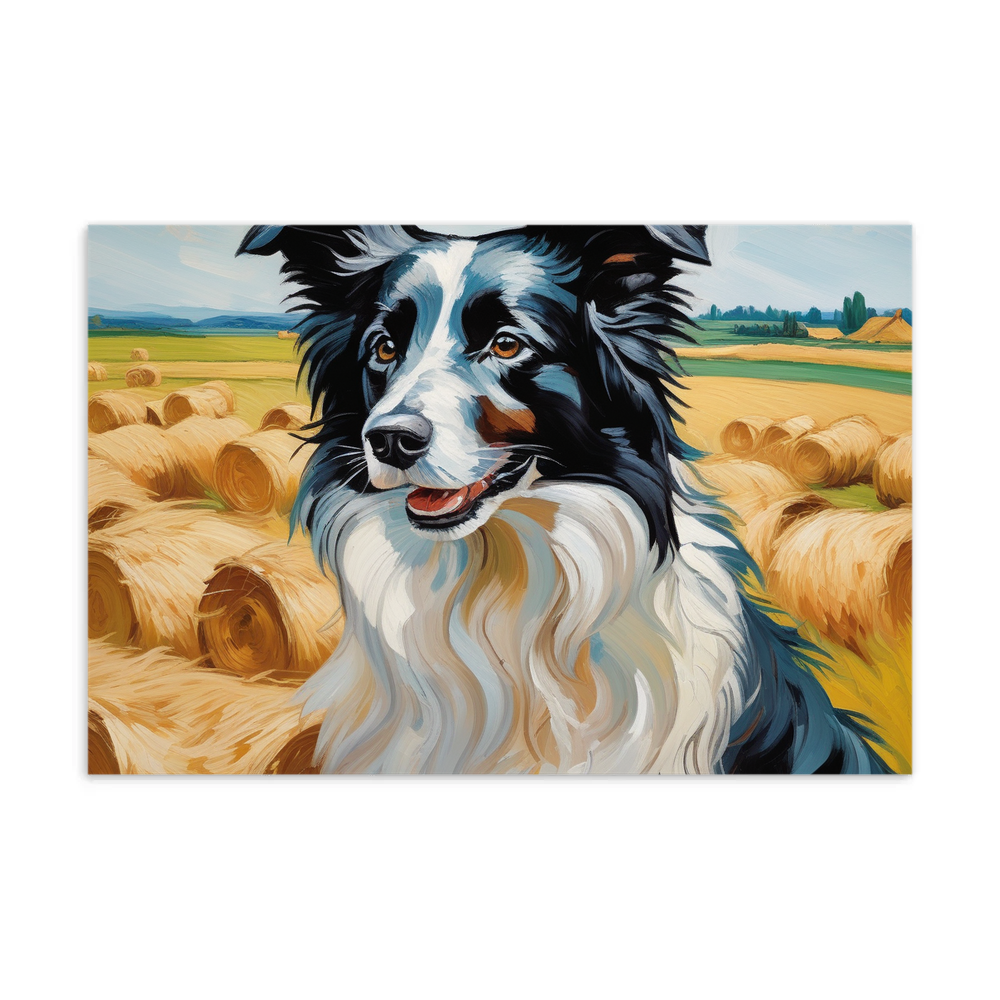 PugMug Custom Border Collie Postcard