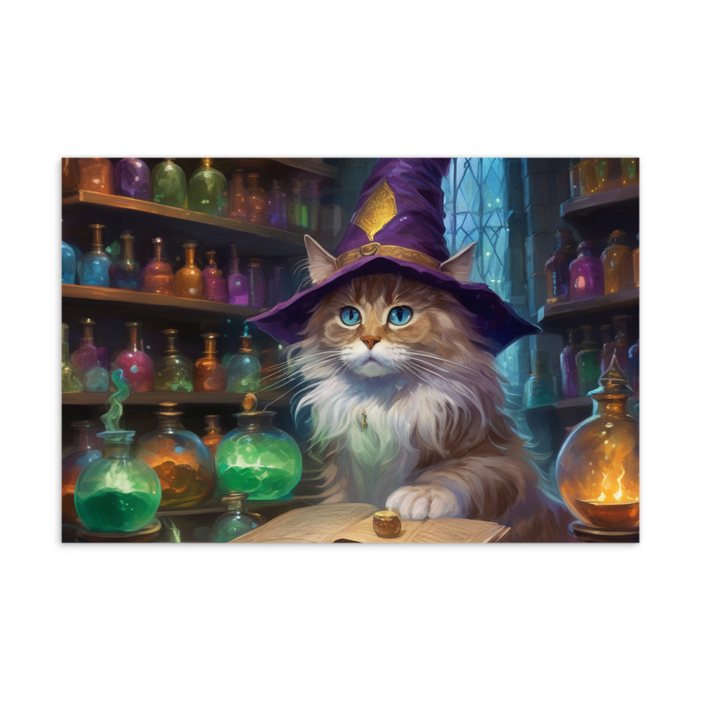 PugMug Custom Tabby Ragdoll Cat Postcard