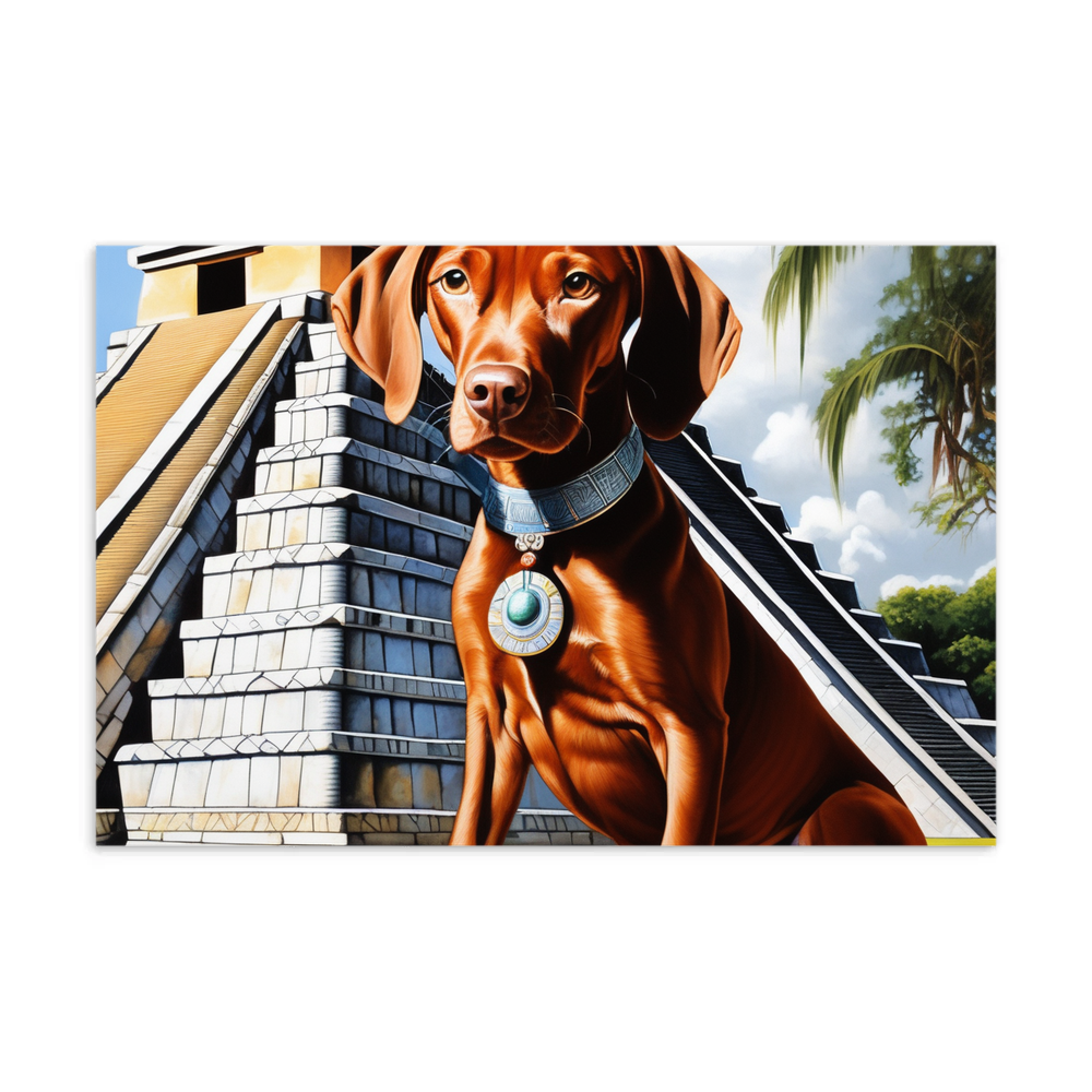 PugMug Custom Vizsla Postcard