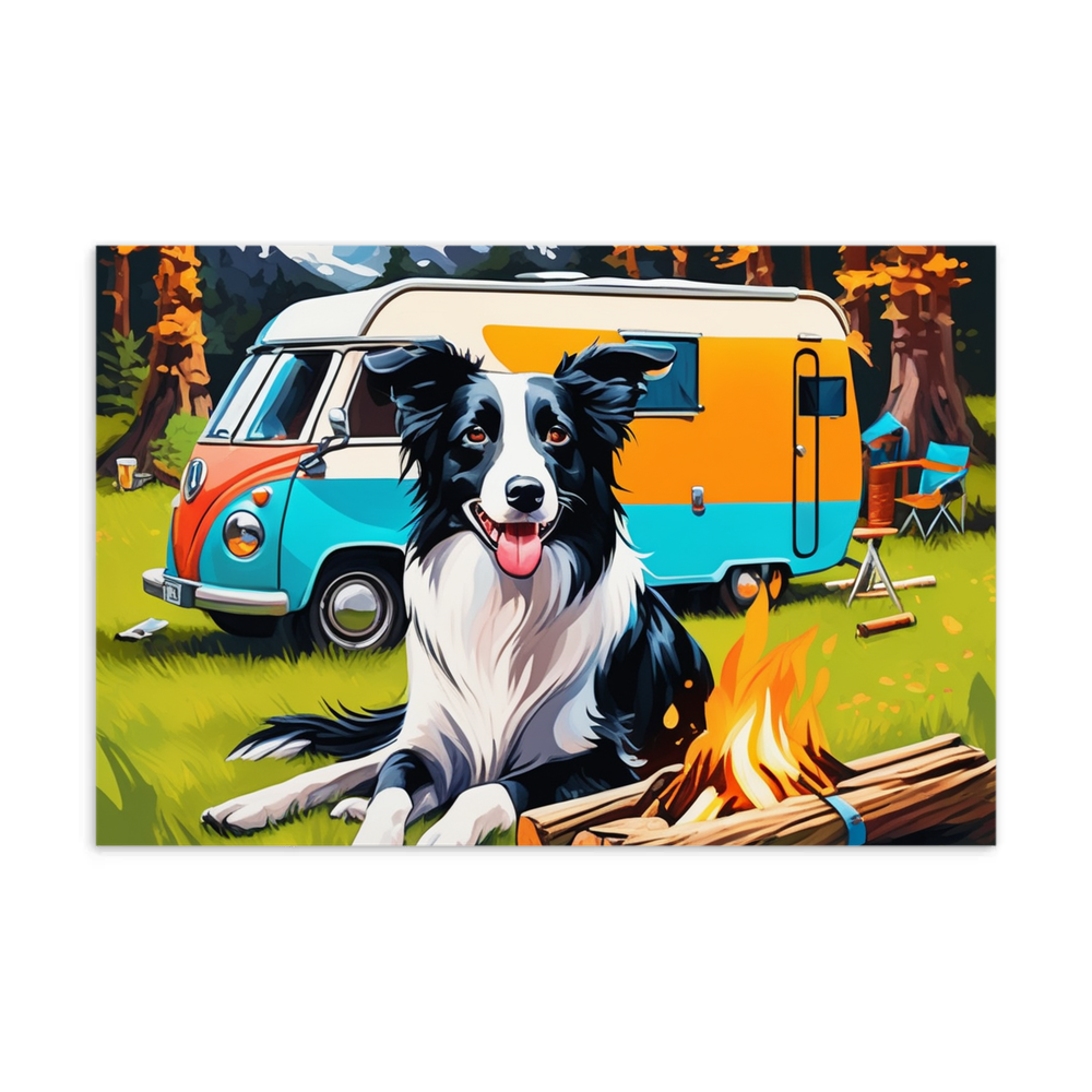 PugMug Custom Border Collie Postcard