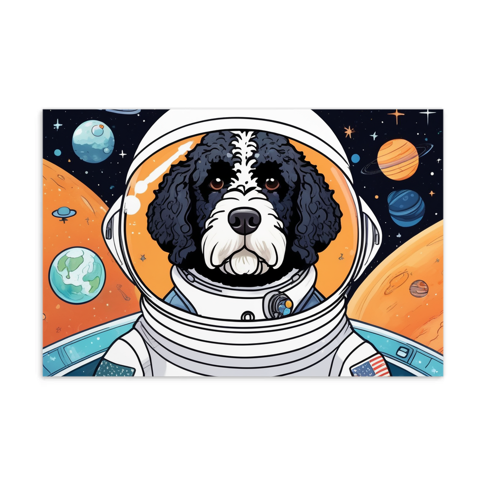 PugMug Custom Portuguese Water Dog Postcard