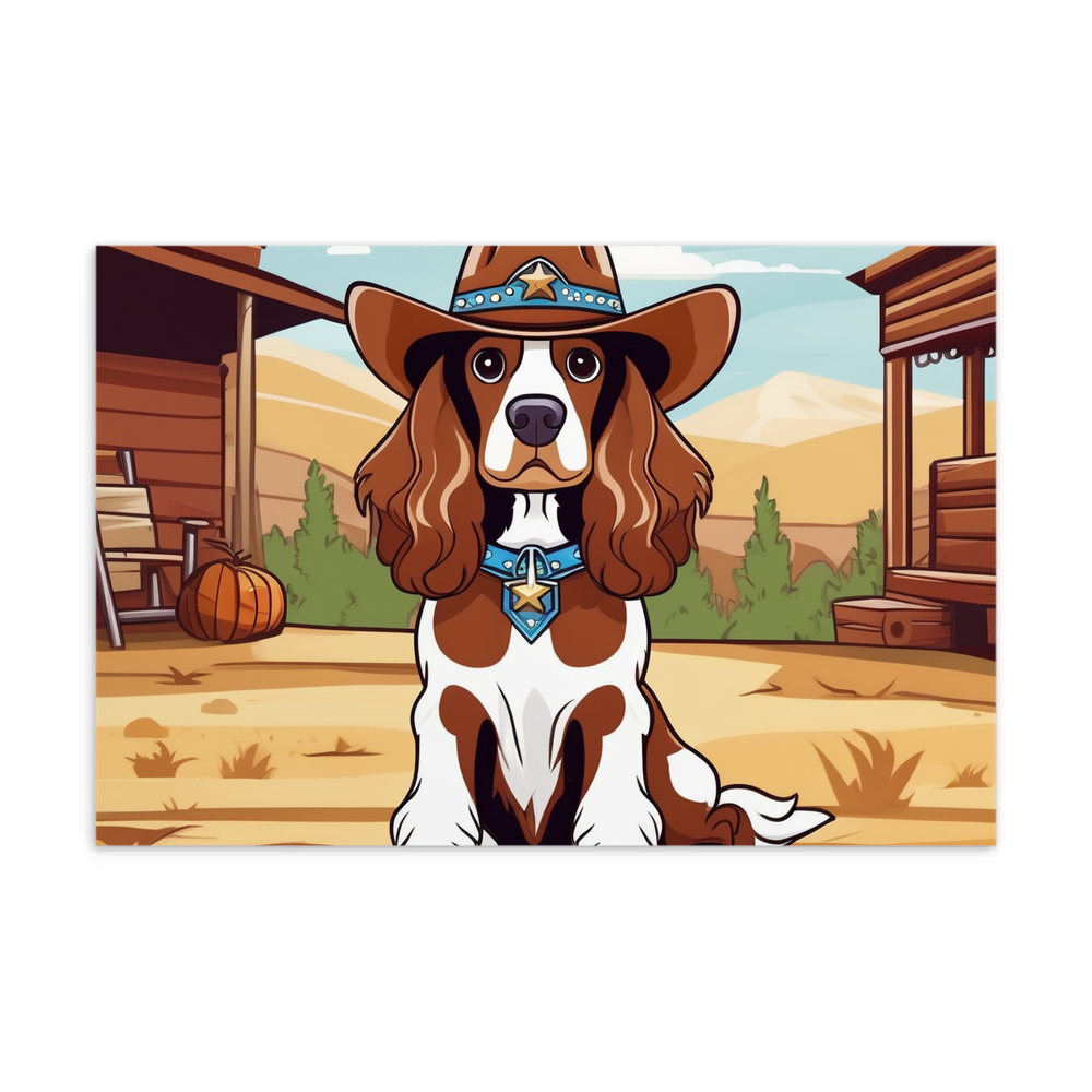 PugMug Custom Cocker Spaniel Postcard