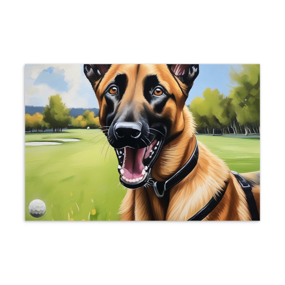PugMug Custom Belgian Malinois Postcard