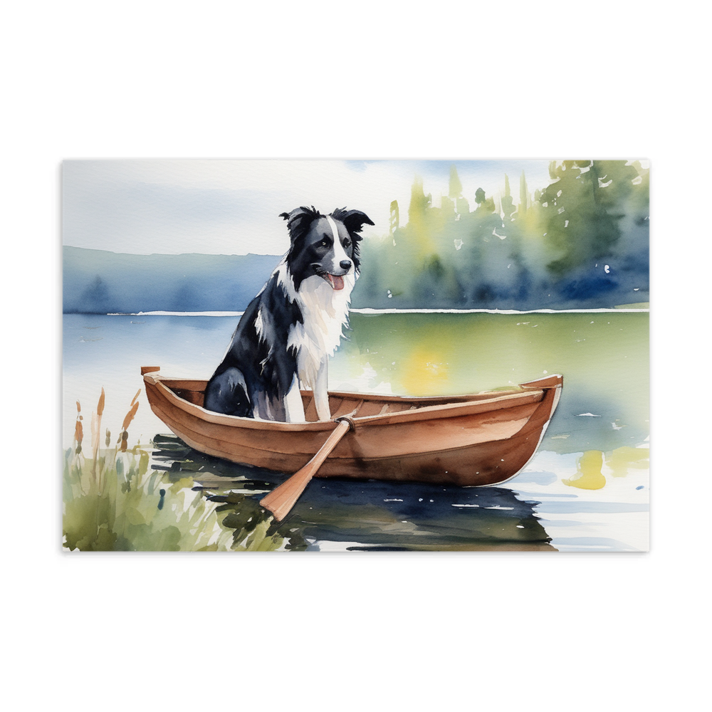 PugMug Custom Border Collie Postcard
