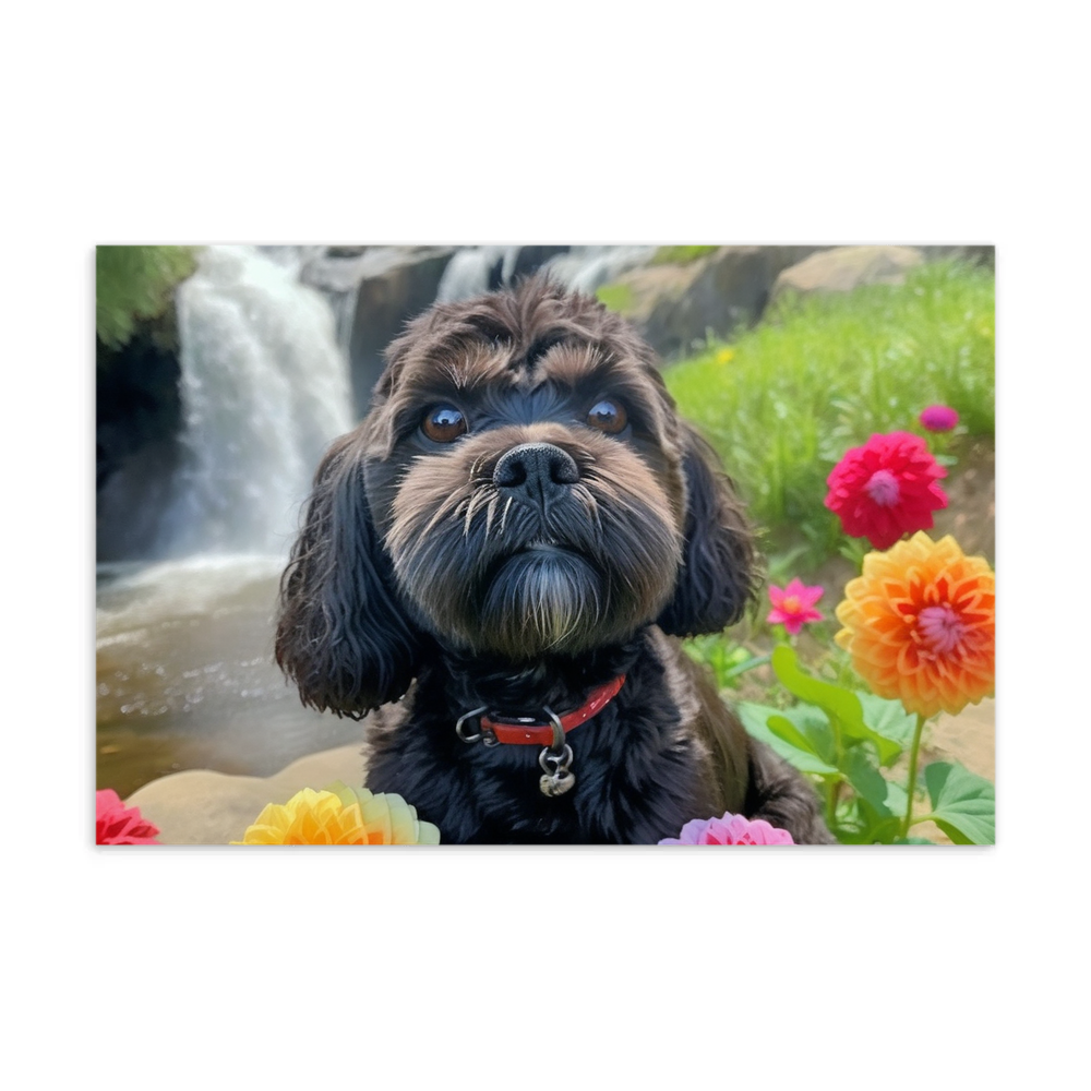 PugMug Custom Lily Postcard