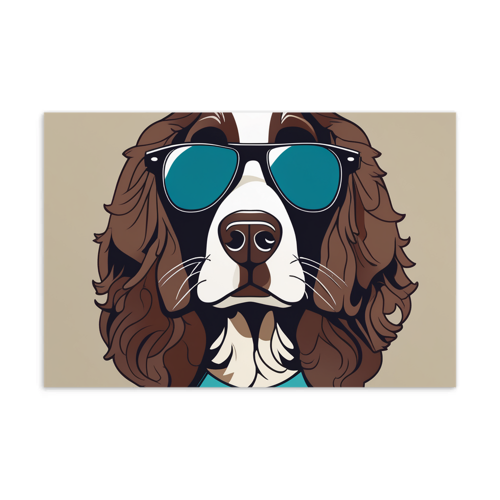 PugMug Custom English Springer Spaniel Postcard