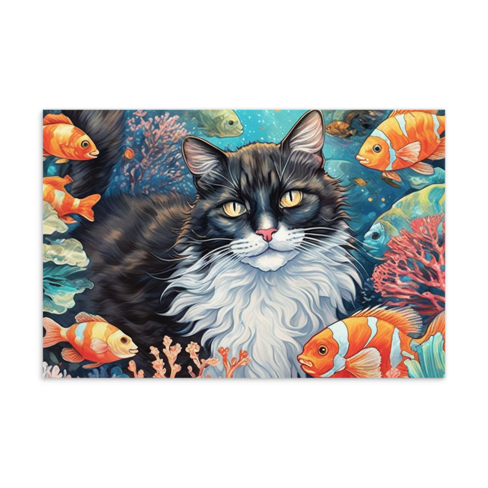 PugMug Custom Peerie Postcard