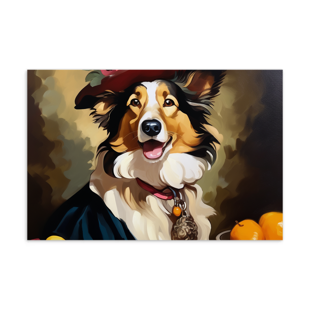 PugMug Custom Collie Postcard