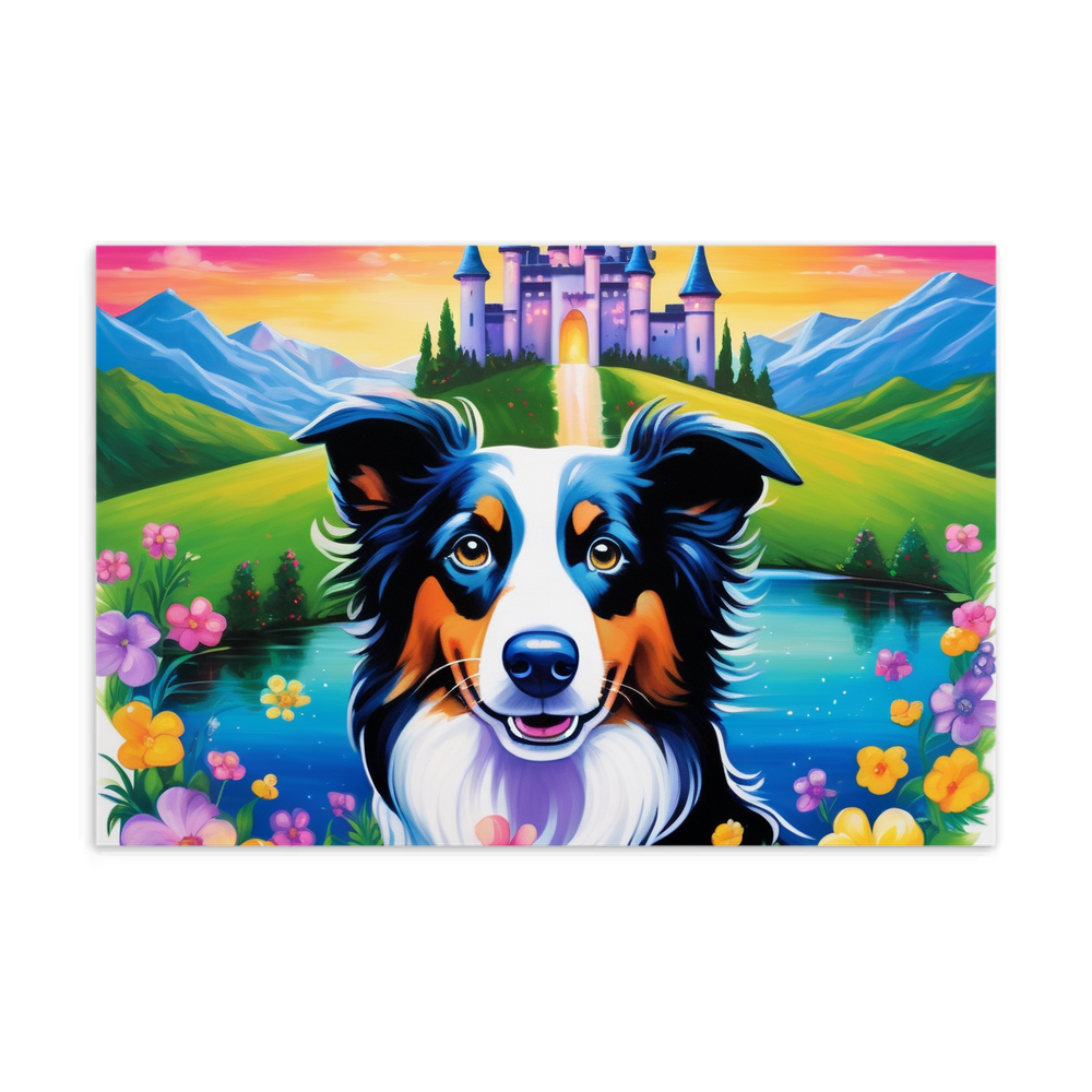 PugMug Custom Border Collie Postcard