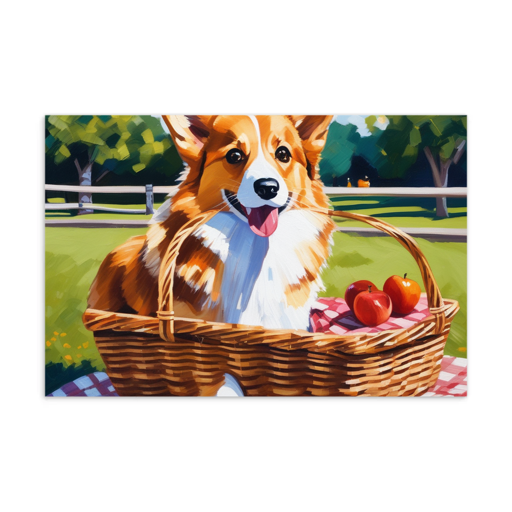 PugMug Custom Pembroke Welsh Corgi Postcard
