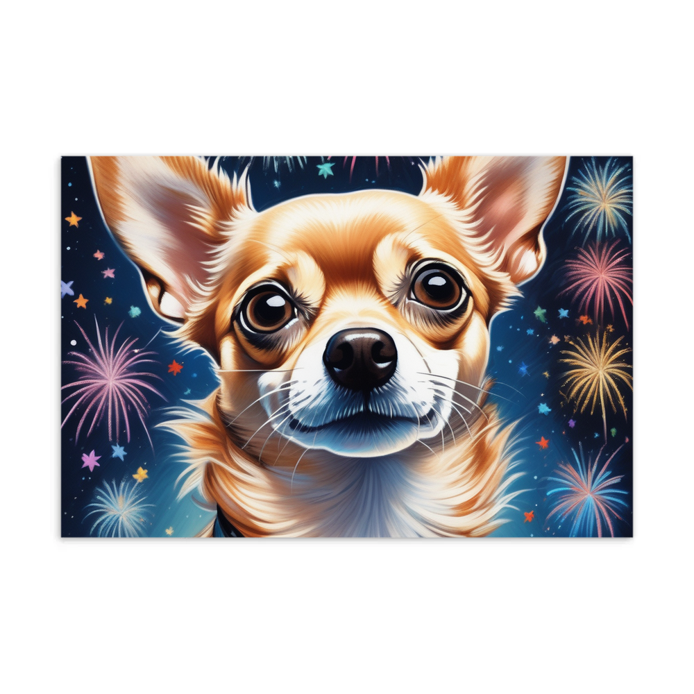 PugMug Custom Chihuahua Postcard