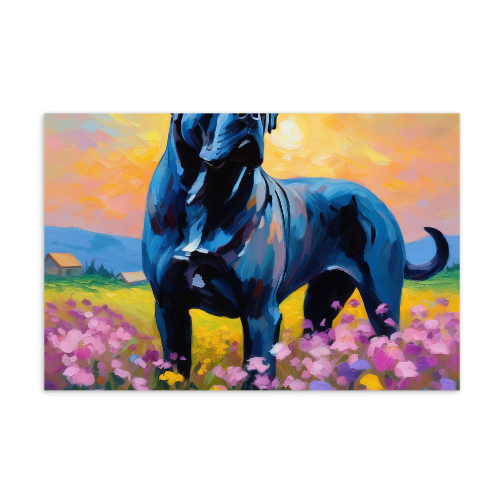 PugMug Custom Cane Corso Postcard