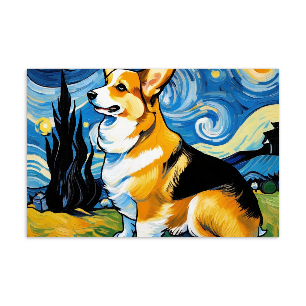 PugMug Custom Pembroke Welsh Corgi Postcard