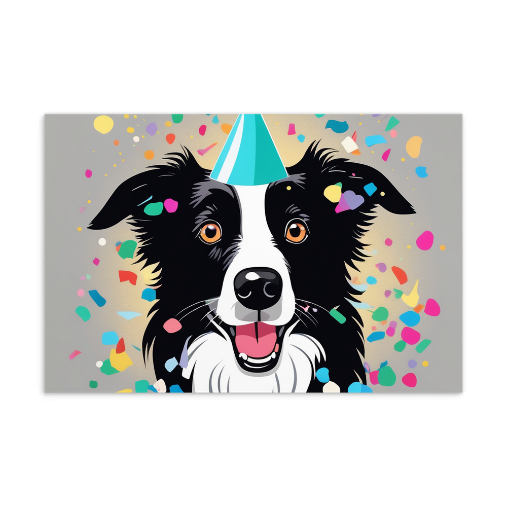 PugMug Custom Border Collie Postcard