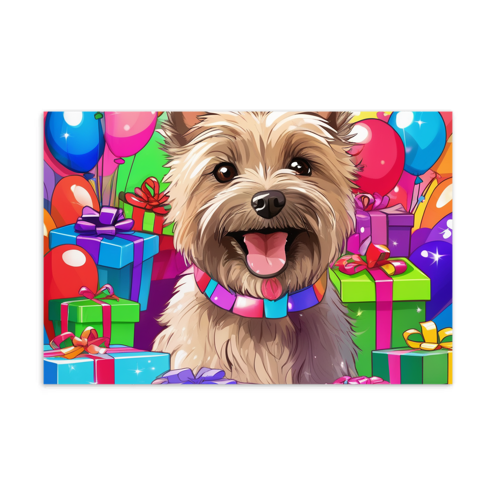 PugMug Custom Cairn Terrier Postcard