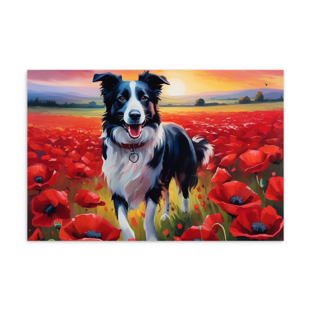 PugMug Custom Border Collie Postcard