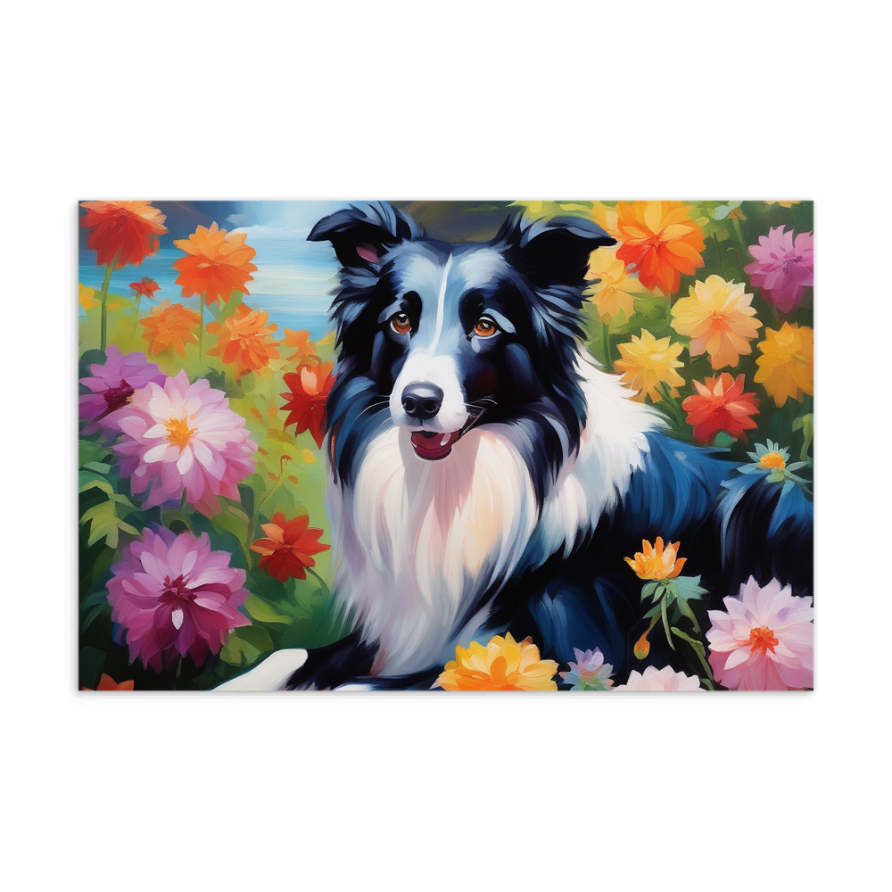 PugMug Custom Border Collie Postcard