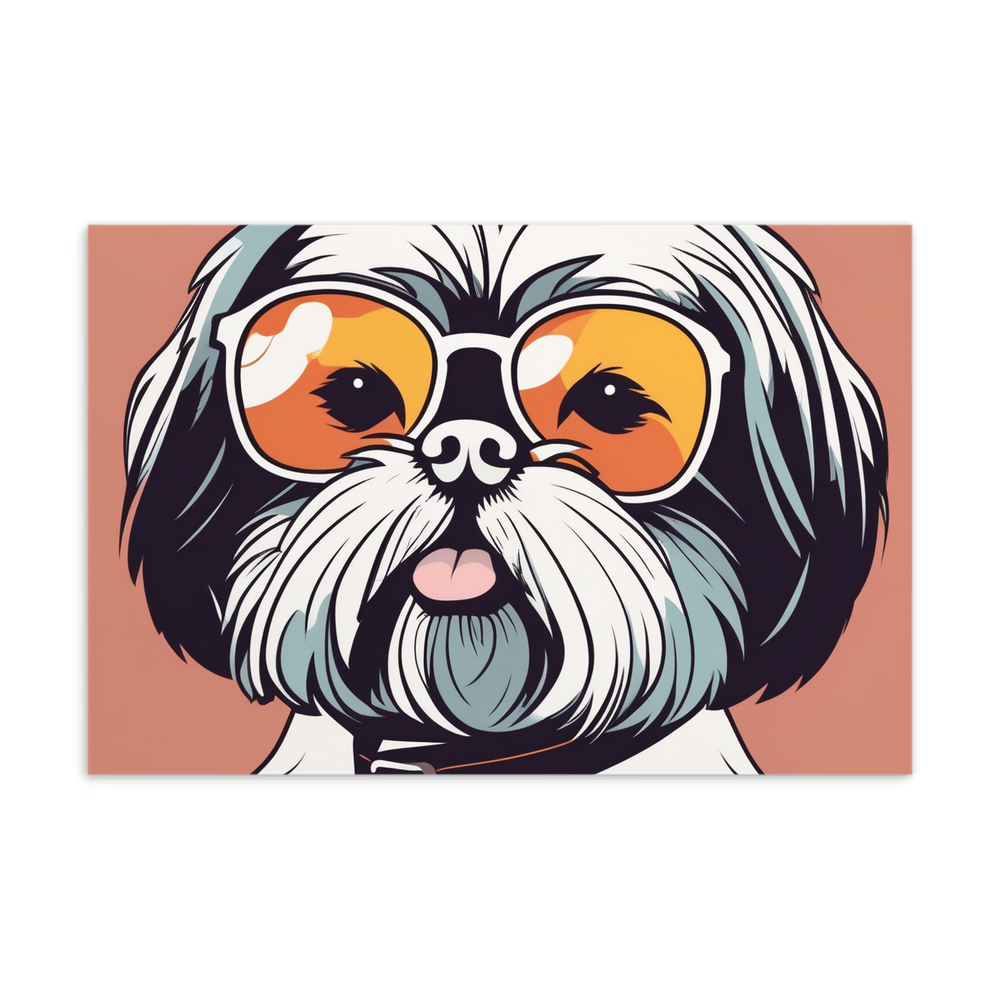 PugMug Custom Shih Tzu Postcard