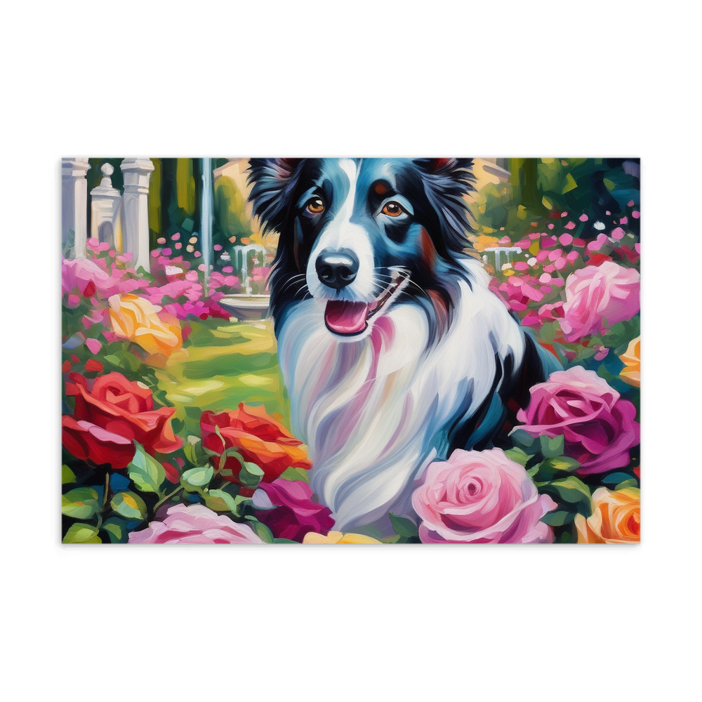 PugMug Custom Border Collie Postcard