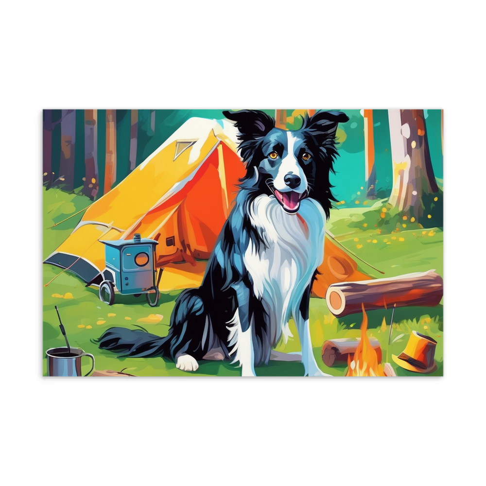PugMug Custom Border Collie Postcard