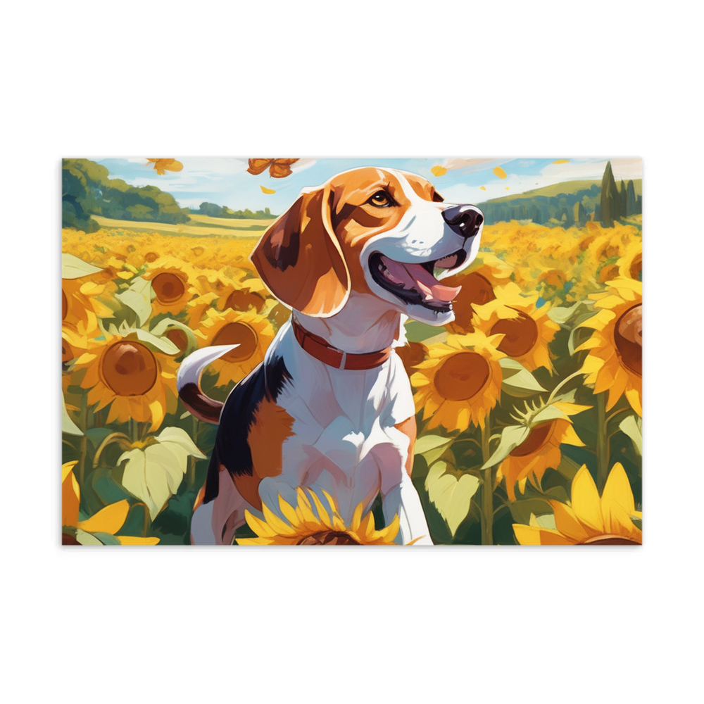 PugMug Custom Beagle Postcard