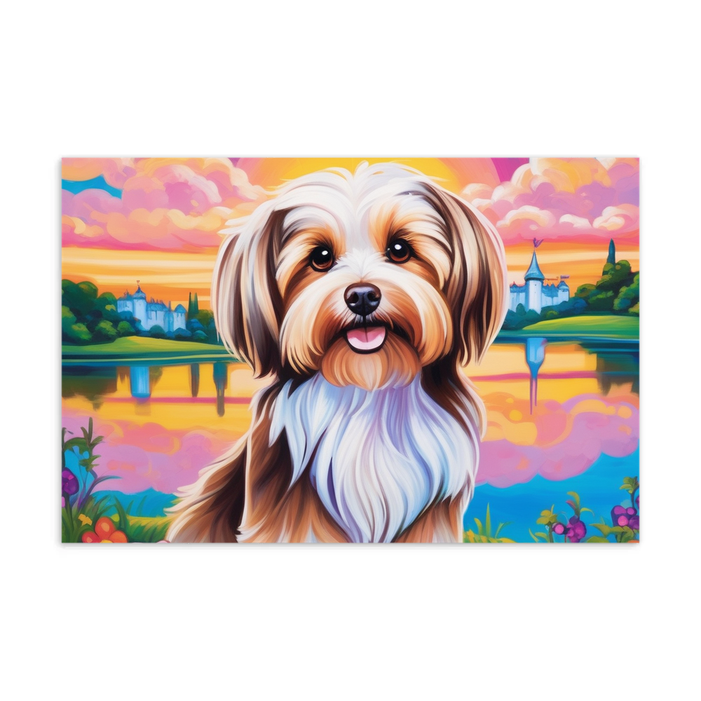 PugMug Custom Tan Havanese Dog Postcard
