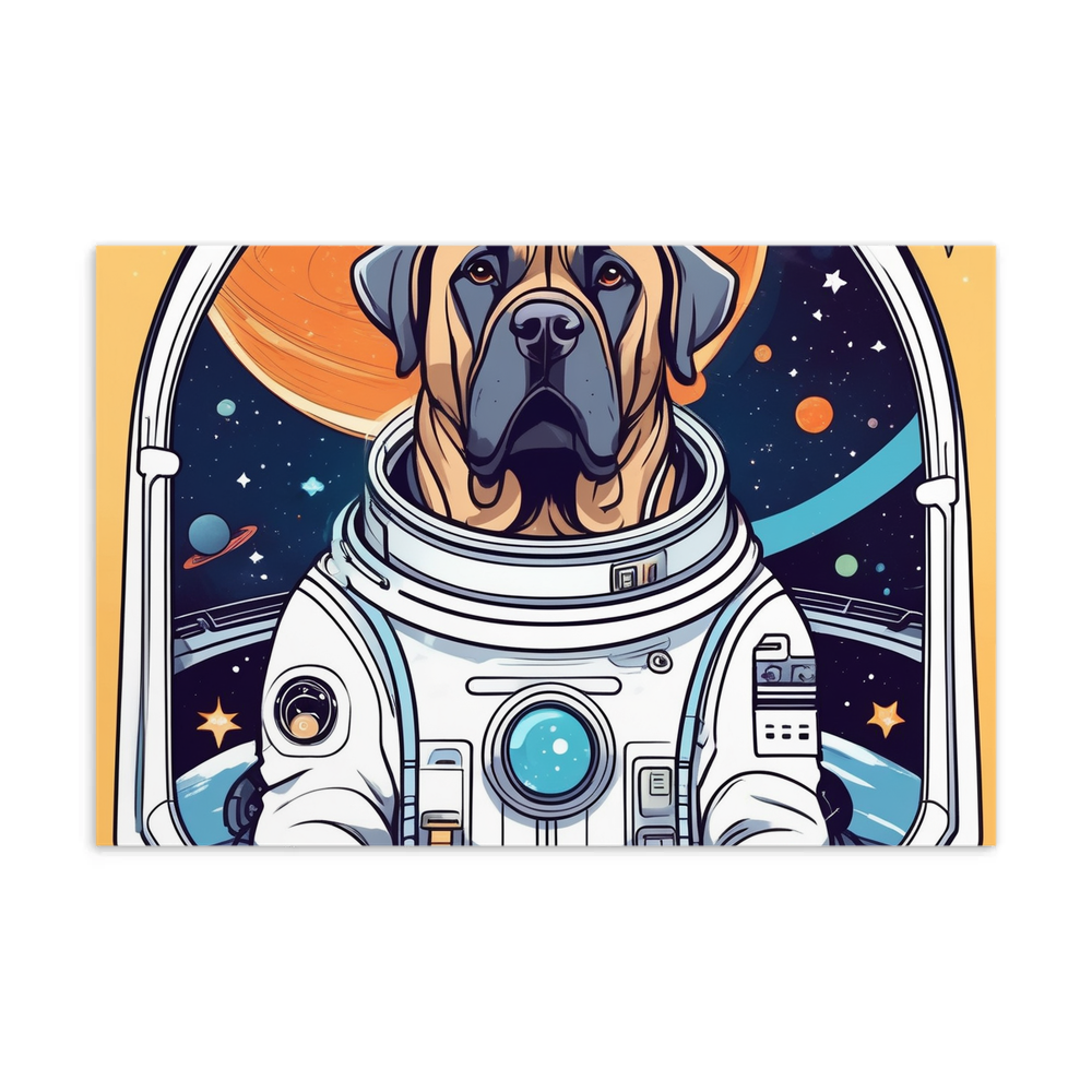 PugMug Custom Mastiff Postcard