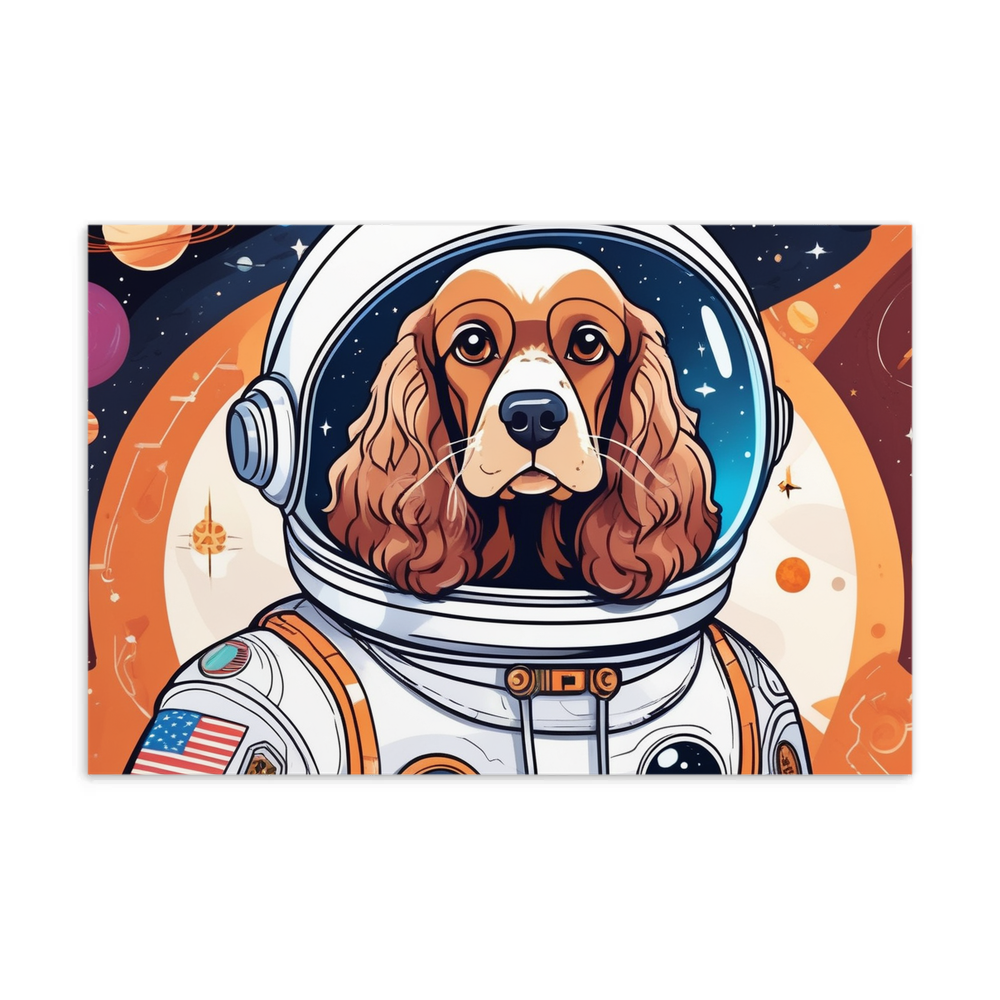 PugMug Custom Cocker Spaniel Postcard