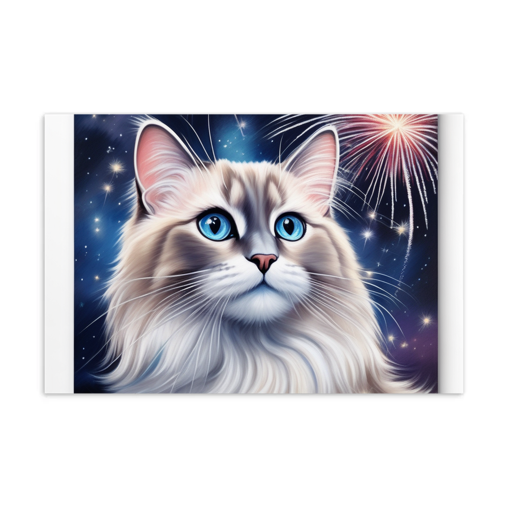 PugMug Custom Tabby Ragdoll Cat Postcard