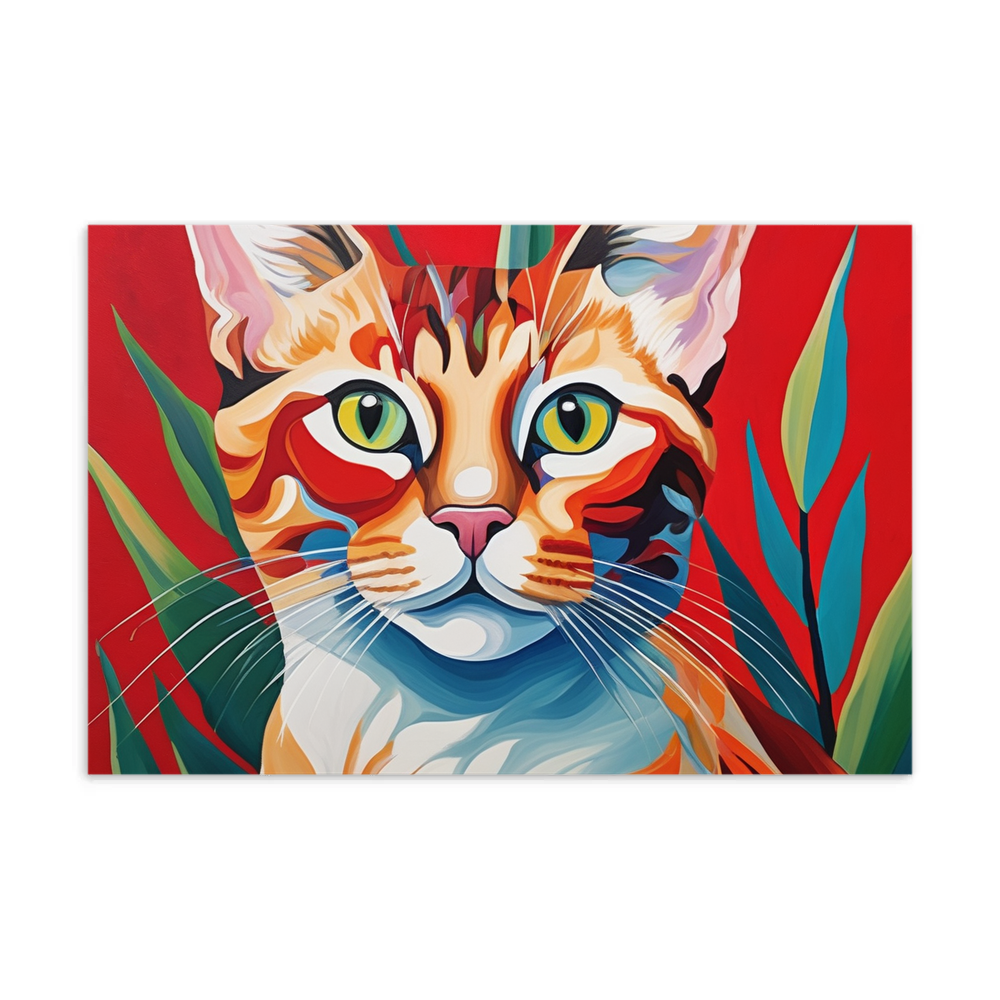 PugMug Custom Tabby Companion Cat Postcard