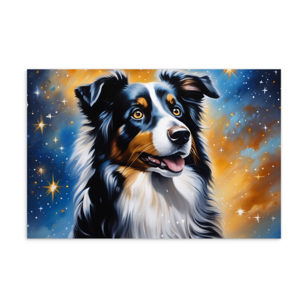 PugMug Custom Australian Shepherd Dog Postcard