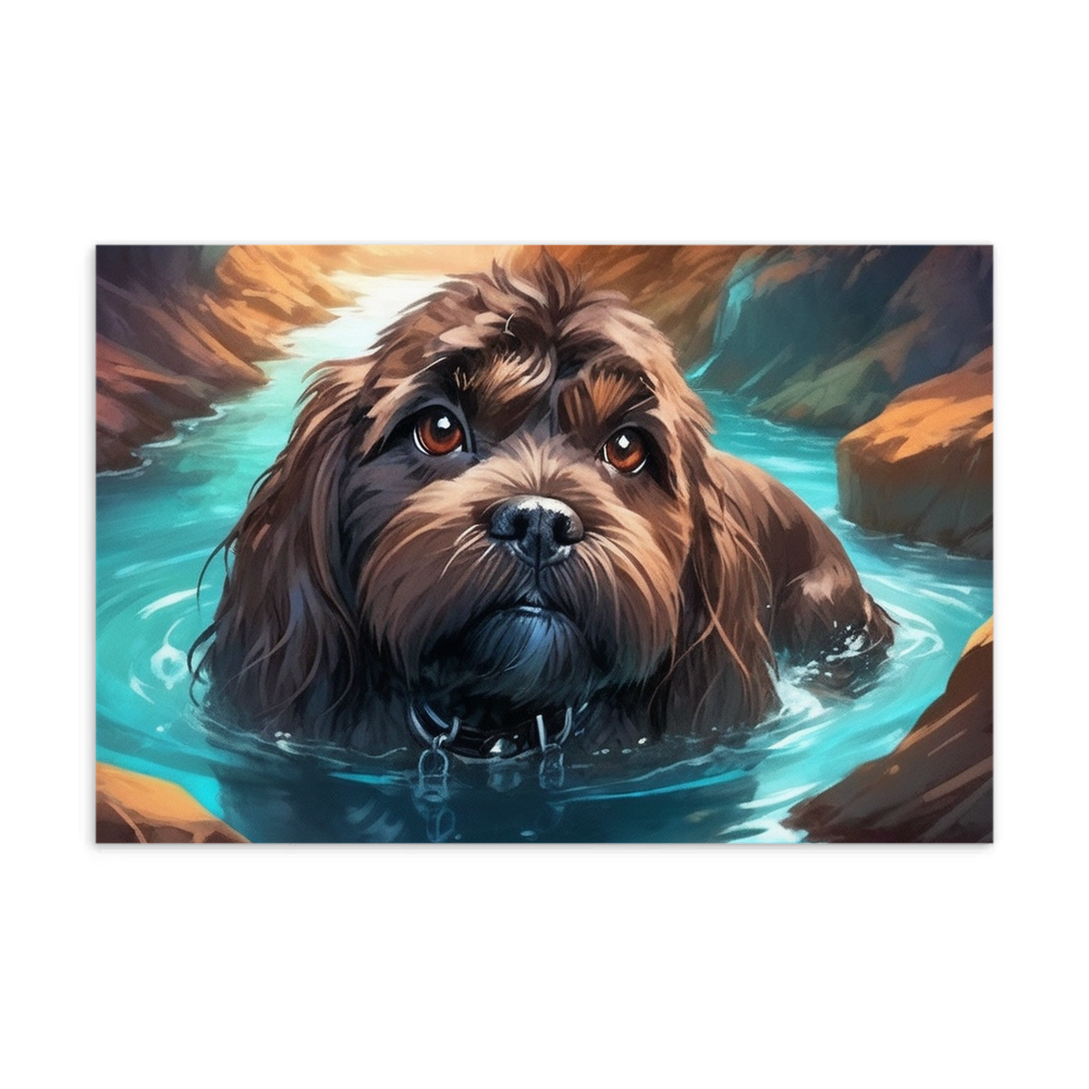 PugMug Custom Lily Postcard