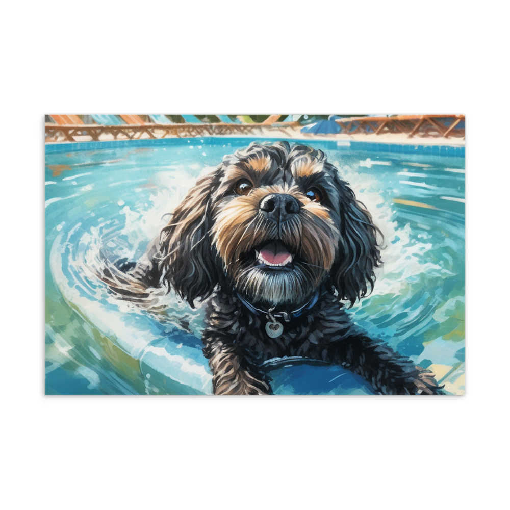PugMug Custom Lily Postcard